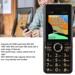 2G GSM Seniors Cell Phone 3 SIM Card 3600mAh Long Battery Life Unlocked Button P