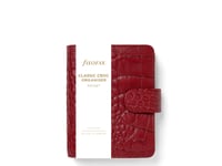 Filfax Systemkalender Classic Croc Pocket Cherry