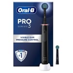 Oral-B - Pro 3 3000 Svart Elektrisk Tannbørste