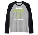 Drink Mate Feel Great Mate Raglan Baseball Tee