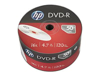 Hp Dvd+R 4,7 Gb 16X 50 St (Hp1650s+)