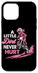 iPhone 12 mini a little dirt never hurt girls dirt bike motocross women Case