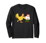 Family Guy Peter & Chicken Fighting Long Sleeve T-Shirt