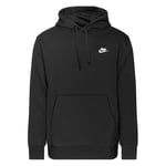 Nike Hettegenser Nsw Club - Sort/hvit, størrelse X-Large