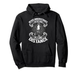 Marathon Runner Never Underestimate An Old Man Running Pullover Hoodie