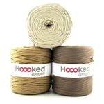 Hoooked Zpagetti Stoffgarn Unicolor 24 Kamel/Beige Nyanser 1 stk.