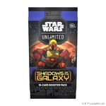 Asmodee - FFG - Star Wars: Unlimited Shadows of The Galaxy - Booster de 16 Cartes - Jeu de Cartes à Collectionner - Jeu de société - pour Adultes et Enfants, dès 12 Ans, 2 Joueurs - Version Anglaise