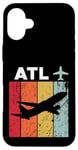 Coque pour iPhone 16 Plus Aéroport ATL d'Atlanta