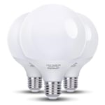 Aigostar - Ampoule LED G95 E27 15W (équivalant à Ampoule Halogène de 99W), Lumière Blanche Froide 6500K, 1500 Lumens, CRI ＞80, LED Globe, Not Dimmable - Lot de 3