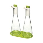 Joseph Joseph Flo Oil and Vinegar Drizzler Set - Green