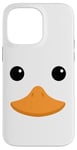 iPhone 14 Pro Max Cute White Duck Face Costume For Kids and Toddlers Case