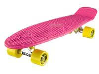 Ridge Retro 27 Skateboard complet Rose/Jaune 27'' x 7,5'' - 69 cm