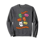 Gloomy Bear Naughty Grizzly Happy Halloween Ghost Pumpkin Sweatshirt