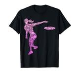 Disc Golf Frisbee Women Girls T-Shirt