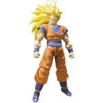 BANDAI S.H.Figuarts Dragon Ball Z Super Saiyan 3 Son Goku Action Figure JAPAN