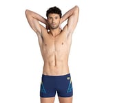 Arena M Shiner Short Homme, Navy, FR : Taille Unique (Taille Fabricant : 75)