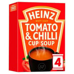 Heinz Tomato Chilli Cup Soup 90g - Pack of 6