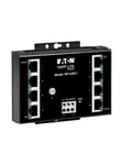 Tripp Lite Eaton series Industrial Ethernet Switch 8-Port Unmanaged - 10/100 Mbps Ruggedized DIN/Wall Mount