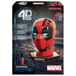 Deadpool Puzzle Mask 3D Construction Model Marvel Gift Easy Assemble 56pcs 22cm