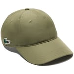 Casquette Lacoste  CASQUETTE  SPORT LÉGÈRE UNIE VERT KAKI