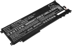 Kompatibelt med HP Zbook x2 G4, 15.4V, 4500 mAh