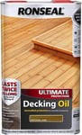 RONSEAL Ultimate Protection Decking Oil Natural Oak 5L