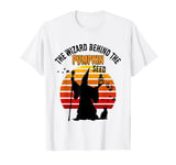 The Wizard behind The Pumpkin Seed Halloween Pregnancy Men T-Shirt