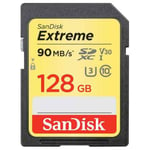 SanDisk Extreme 16GB/32GB/64GB128GB SDHC UHS-I Class 10 up to 90MB/S Memory Card