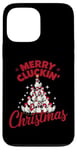 iPhone 13 Pro Max Merry Cluckin' Christmas Funny Chicken Lovers Farm Xmas Case