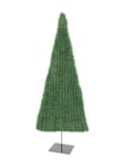 EUROPALMS Fir tree, flat, light green, 150cm, Europalms Julgran, platt, ljusgrön, 150cm