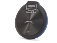 Aiwa Pcd-810Bl, Sort, Blå, Bærbar Cd-Spiller