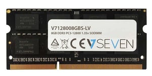 V7 8GB DDR3 PC3-12800 - 1600mhz SO DIMM Notebook Module de mémoire - V7128008GBS-LV - Neuf