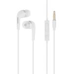 Ecouteurs Casque Intra-Auriculaires Kit piéton Mains Libres d'origine EHS64AVFWE Blanc pour Samsung Galaxy A6 plus