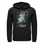 Stranger Things Upside Down Eleven Hoodie Hooded Sweatshirt, Black, XXXL