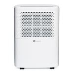 PureMate 12L/Day Dehumidifier with Air Purifier, Digital Humidity Display, 12 Litre, Continuous Drainage with Drainage Hose and 24Hr Timer - For Home & Office, Damp, Mould Control, Laundry Drying