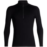 ICEBREAKER 260 Tech Ls Half Zip Noir S 2025 - *prix inclut le code EXTRA20