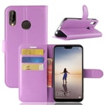 huawei Huawei Nova 3E Pu Wallet Case [Purple]