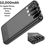 10000mAh Power Bank Portable 5V Fast Charge Slim Battery Pack For iPhone Samsung