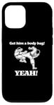 Coque pour iPhone 12/12 Pro T-shirt humoristique « Get Him A Body Bag » du film de karaté des années 80