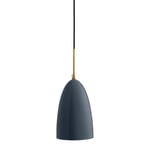 Grasshopper Pendant - Anthracite Grey Semi Matt