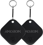 AMOROM Bluetooth Air Tracker Tag, iOS & Android Compatible, Phone Finder, Loud 2