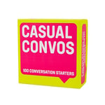 Gift Republic Casual Convos - 100 conversation Starters - Thought Provoking Question Cards for Family and Friends