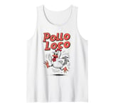 Pollo Loco Funny Crazy Chicken Lovers Tank Top