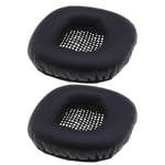 1 Pair Replacement Soft Earpads for Marshall Major I Major II Headphones Black