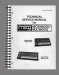 MOOG MICROMOOG MULTIMOOG SERVICE MANUAL WORKSHOP REPAIR BOOK ON PAPER ENGLISH