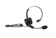 Zebra HS2100 Headset Kabel Huvudband Kontor/callcenter Svart