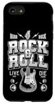 Coque pour iPhone SE (2020) / 7 / 8 Chemises Rock & Roll, I Love Rock Music, Rock & Roll Freedom