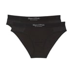 Marc O Polo Casual Brief Truser 2P Svart bomull X-Large Dame