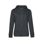 B and C Collection B&C QUEEN Zipped Hood - tröja - ASPHALT - M