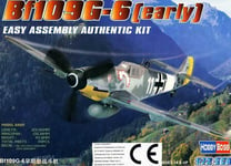 Hobbyboss Messerschmitt Me Bf109G-6 Bf 109 G Début JG3 JG50 1:72 Kit Early